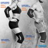 FreezeSleeve Ice & Heat Therapy Sleeve- Reusable, Flexible Gel Hot/Cold Pack, 360 Coverage for Knee, Elbow, Ankle, Wrist- Black, Small/Medium