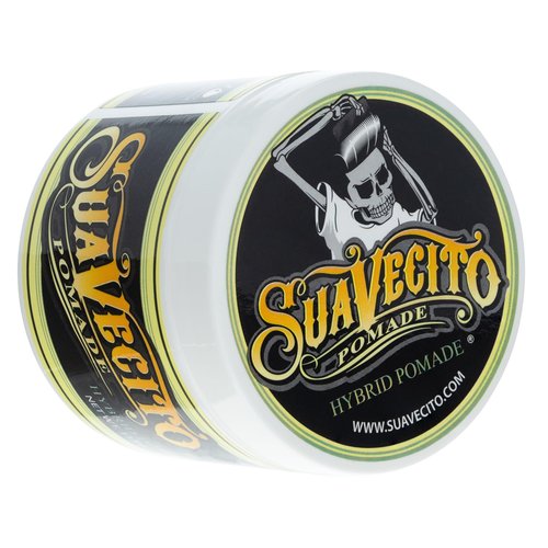 Suavecito Hybrid Pomade 4 oz, 1 Pack - Hair Pomade For Men - Medium Hold High Shine Hybrid Water And Oil Formula - Reworkable - Easy To Wash Out - All Day Hold For All Hair Styles