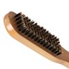 Double Sided Wood Clamp Hair Brush for Easy Straightening, Smoothing and Preventing Hair Damage, 22cm Length, ()