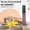 Fifth & Skin BOTANICAL LIP GLOSS (PLUM) Natural - 90% Organic - Gluten Free - Cruelty Free - Velvety Feel - Moisturizing Vitamin Rich