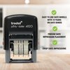 Trodat Printy 4820 Date Stamp, Self-Inking Stamp for Professional and Personal Applications, 3/8” x 1-¼”, Eco-Friendly Climate Neutral Product (Black)