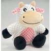 Glory To Dog Barnyard Cow Plush and Squeaker Small Dog Toy