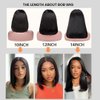 ALHER Short Bob Wig Small Cap Lace Front Wigs Human Hair Pre Plucked Straight, 13X4 Transparent Frontal Wigs 180% Density for Black Women, Small Cap Size 21-21.5 Natural Black 14 Inch