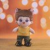 niannyyhouse 20cm Plush Doll Clothes Yellow Vest Green Pants Stuffed Kpop Doll Clothing (Yellow)