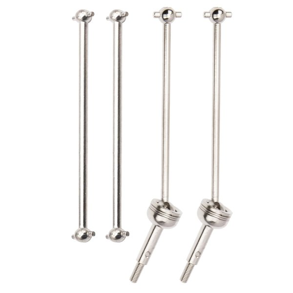 Vgoohobby RC Metal CVD Drive Shaft Dogbone Joint Front Rear Set Upgrade Parts Compatible with WLtoys 144001 1/14 RC Car