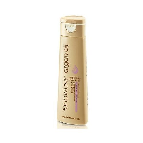 Otto Keunis Moroccan Argan Oil Hydrating Shampoo- 300ml. 10.14 Fl.oz -100 % Sulfate & Paraben Free