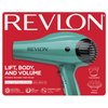 Revlon Volume Booster Hair Dryer | 1875W for Voluminous Lift and Body, (Green)