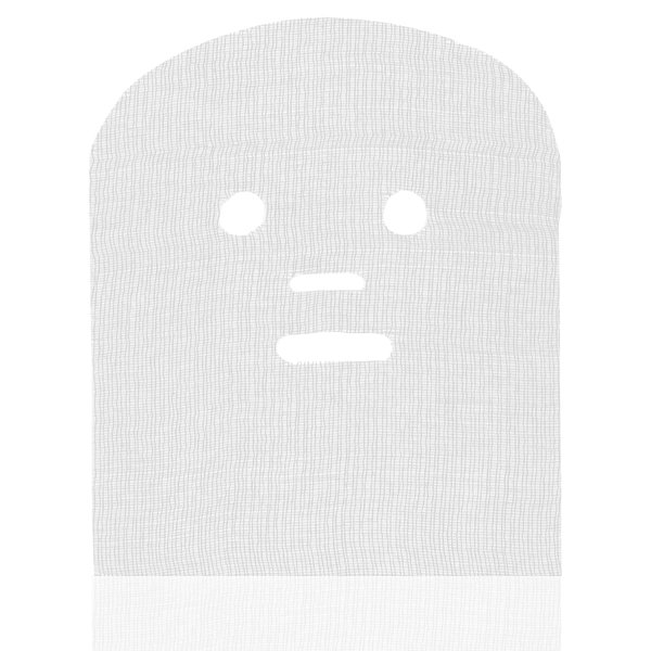 Gauze Face Mask,200 Pack Soft High Frequency Gauze Face Pads White Net Face Gauze Mask,Skin Care Mask Fiber Paper Sheet for Women Girls Beauty Salons Home Facial Natural Spa DIY (10.8 x 11.8 inches)