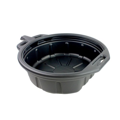 Capri Tools CP21024 Portable Oil Drain Pan, 2 gallon, Black