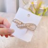 Bride Wedding Hair Clips Gold Crystal Hair Clip Alligator Hair Clips for Women Rhinestones Hairpins Hair Accessories Barrette Pack of 2
