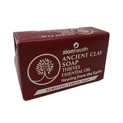 Adama Minerals Ancient Clay Natural Soap Grave Robber Oil Zion Health 6 oz Bar Soap