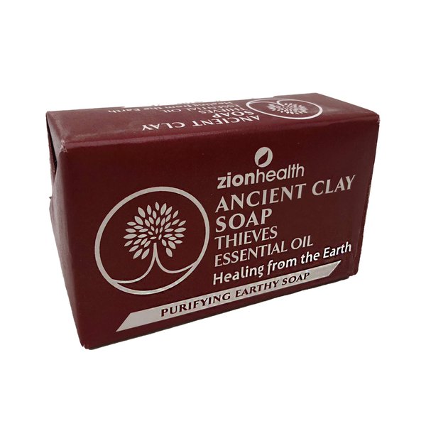 Adama Minerals Ancient Clay Natural Soap Grave Robber Oil Zion Health 6 oz Bar Soap