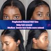 MISSJAY 30 Inch Lace Front Wigs Human Hair Brazilian Straight Human Hair Wigs for Black Women 13x4 Lace Frontal Wigs Pre Plucked Natural Hairline with Baby Hair Natural Black