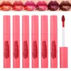 Mrettick 6PCS Lip Liner,Peel Off Lip Liner Tattoo, Peel Off Lip Stain, Long Lasting Lip Stain Peel Off, Infused with Hyaluronic Acid & Vitamin E, Makeup Gift for Women