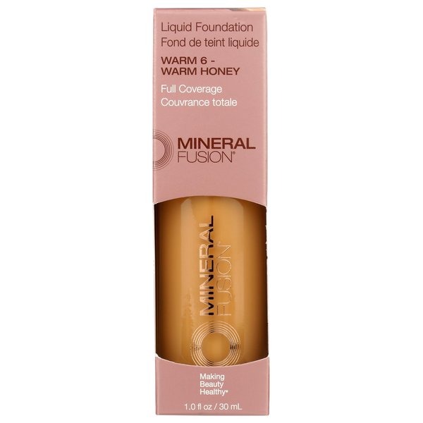MINERAL FUSION Warm 6 Liquid Foundation, 1 FZ