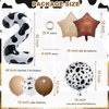 Cow Print Birthday Party Balloons,40 Inch Big Cow Print Mylar Foil Number 2 Balloon for Kids 2nd Birthday Party Supplies,Cow Themed Western Cow Print Balloons Party Decoration