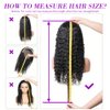 Vemalin 13x4 Loose Deep Wave Lace Front Wigs Human Hair 26inch HD Transparent Lace Front Wigs 180% Density Deep Wave Lace Frontal Wigs for Black Women Loose Deep Wave Wigs Pre Plucked with Baby Hair