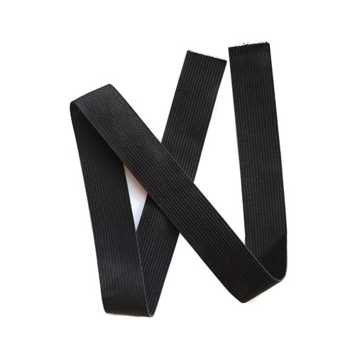 BTWTRY 8PCS Elastic Bands Wig Accessories for Making Wigs/Lace Frontal/Lace Closure 2.5cm Width (8pcs, Black)