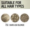 Schwarzkopf Keratin Color Permanent Hair Color, 7.1 Dark Ash Blonde, 1 Application - Salon Inspired Permanent Hair Dye, for up to 80% Less Breakage vs Untreated Hair and up to 100% Gray Coverage