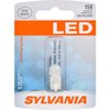 SYLVANIA - 158 T10 W5W LED White Mini Bulb - Bright LED Bulb, Ideal for Interior Lighting - Map, Trunk, Cargo and License Plate (Contains 1 Bulb)