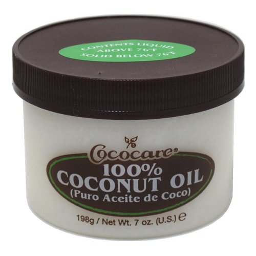 CocoCare 100 Percent Coconut Oil, 7 oz (Pack of 4)