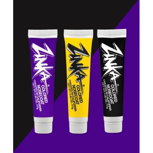 Zinka Team Face Paint And Sun Block - Balitmore - Yellow/Purple/Black