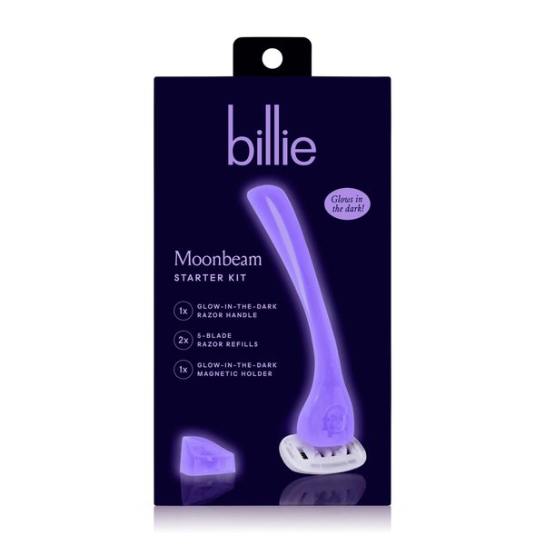 Billie Razor Shave Kit Handle, Magnetic Holder.