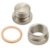 FZJDSD 12MM KIT STEEL BUNG & STEEL PLUG + WASHER Transmission sump drain plug (weld in)