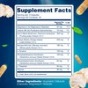 LetaGreen Organic Lions Mane Supplement Capsules - 120 Real Mushrooms Lion's Mane Capsules with Ginkgo Biloba Herb, Bacopa Monnieri, L Theanine, L Tyrosine - Mushroom Complex for Daily Wellness