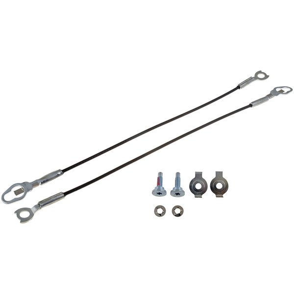 Dorman 38542 Tailgate Cable - 21-1/4 In. Compatible with Select Dodge / Ram Models, 2 Pack