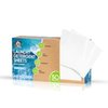 CLEAN QUEEN Laundry Detergent Sheets - 100 Loads - 50 Concentrated Detergent Sheets, Paraben Free and Hypoallergenic - Eco Friendly Laundry (Fresh Linen)