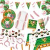Baseball Party Decorations Supplies for 24 Baseball Birthday Decorations Include Baseball Party Plates Napkins Cups Banner Tablecloth Balloons Cake Toppers Baseball Themed Party Decorations