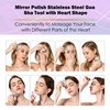 Gua Sha Facial Tools Stainless Steel: Gua Sha Massage Tool for Face as a Nice Face Massager or Skin Care Tool Gift with Travel Pouch