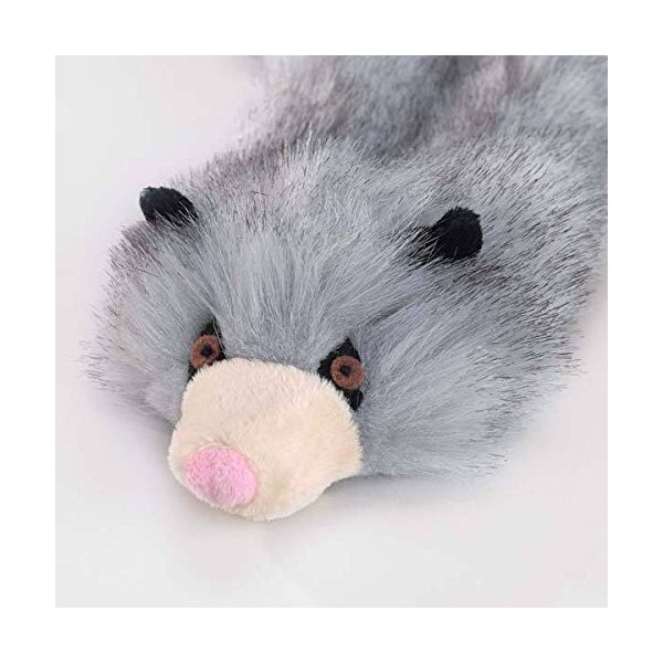 Zanies - Grriggles Animal Stuffing Free Dog Toy with Squeaker Unstuffies for Dogs No Mess Toys(Animal - Coyote)