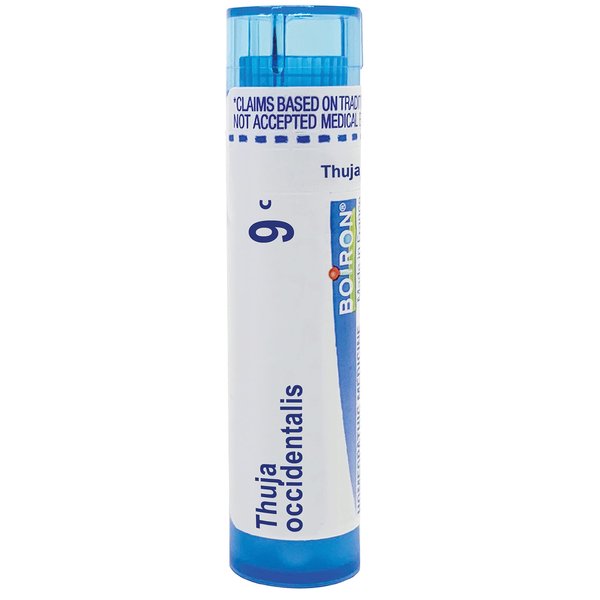 Boiron Thuja Occidentalis 9C Homeopathic Medicine for Painless Wart Removal - 80 Pellets