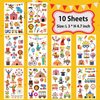 Yrmysrx 124PCS Carnival Party Favors 100PCS Temporary Tattoos 24PCS Slap Bracelets Wristbands Circus Clown Animal Party Supplies Decorations for Boys Girls Gifts Exchange Fillers Prize
