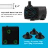 PULACO 2Pcs Mini Submersible Water Pump (95GPH 5W) for Aquarium Fish Tank, Pond, Fountain, Hydroponics