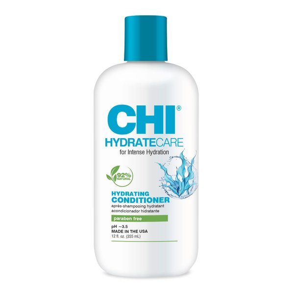 CHI HydrateCare - Hydrating Conditioner 12 fl oz- Balances Hair Moisture and Superior Protection Against Damage and Hair Breakage