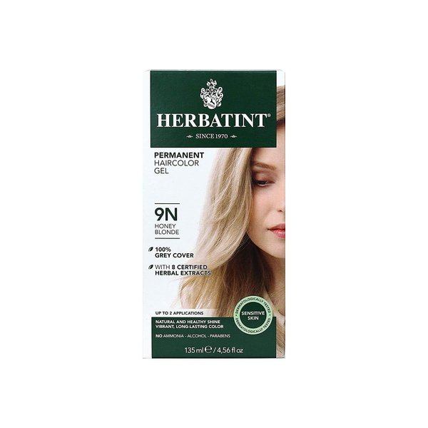 Herbatint Permanent Honey Blonde (9N), 4.5 Oz