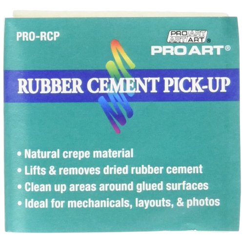 Pro Art Rubber Cement Pick Up Square, Natural