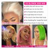 Blonde Bob Wig Human Hair 613 Lace Front Wig Human Hair 200% Density 13x4 HD Lace Frontal Wigs Human Hair Pre Plucked With Baby Hair Glueless Short Straight Bob Wigs for Women (14 inch, 613 bob wig)