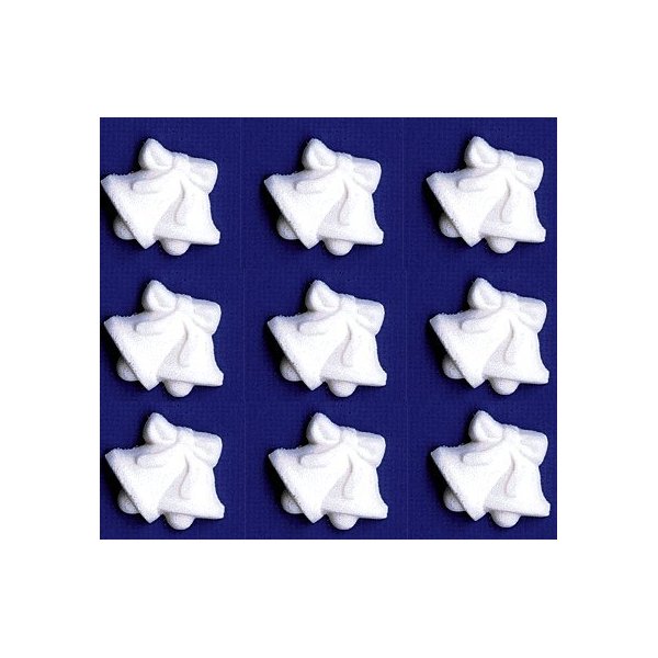 Wedding Bells Cake & Cupcake Decoration 12pack Sugars