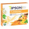Tipson Organic Turmeric Variety Sampler - 6 Flavors (60 Tea Bags), Herbal Tea Infusions - USDA Organic, Non GMO, and Gluten Free