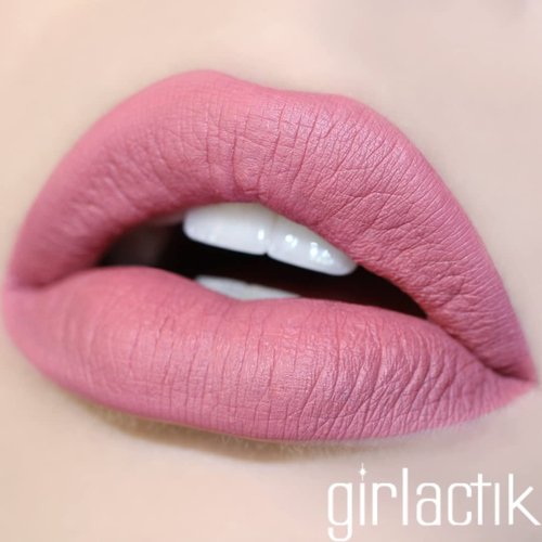 Girlactik Long Lasting Matte Lip Paint Liquid Lipstick in Allure- Long wearing, Smooth Application, Pigmented, Non-Crack Formula, Lightweight, 7.5 ml / .25 oz, (Starlet)