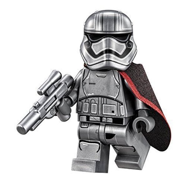 LEGO Star Wars: Captain Phasma minifigure with Silver Blaster Gun