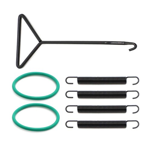Cosmoska Exhaust Pipe Spring Kit with O-rings for Yamaha Banshee 350 1987-2006 YFZ350 Exhaust Kit with Spring Puller