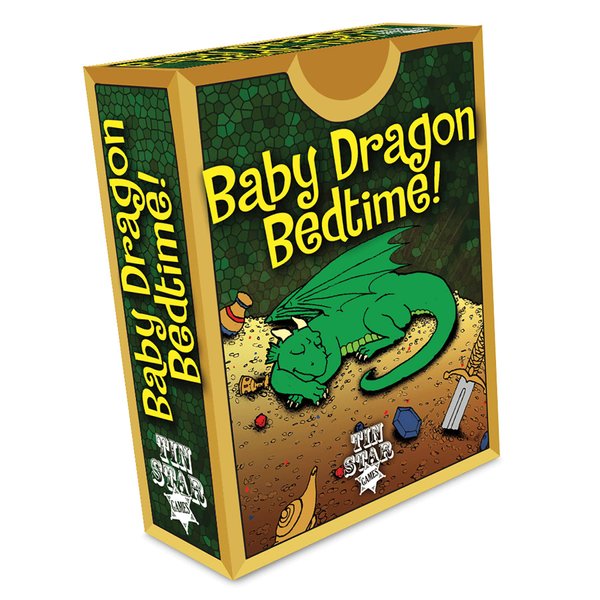 Ink and Gumption Baby Dragon Bedtime - Fast Paced Kids' Card Game. Age 7+, 3-7 Players, 5-20 Min Game Play. Tin Star Games