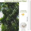 Compostable Bamboo Straws - 100 PCS 7.8'' Biodegradable Eco-Friendly Disposable Drinking Straws - Durable for Hot & Cold Beverages