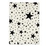 Gift Wrap - Stars - Black on Cream