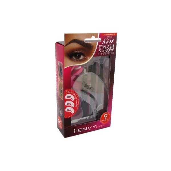 Kiss Eyelash & Brow Kit 9-Piece (2 Pack)